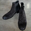 パドローネ 【ポイント10倍】 【サイズ交換初回片道送料無料】 PADRONE パドローネ メンズ BL SIDE GORE BOOTS (PU8394-1101-23A) BLACK SUEDE ブラックスウェード 革靴 日本製 ビジネス　防水レザー　ギフト