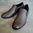 【ポイント10倍】【サイズ交換初回片道送料無料】 PADRONE パドローネ メンズ BL SIDE GORE SHOES (PU8394-2104-21C) ASH BROWN アッシュブラウン サイドゴア 革靴 日本製 ビジネス ギフト