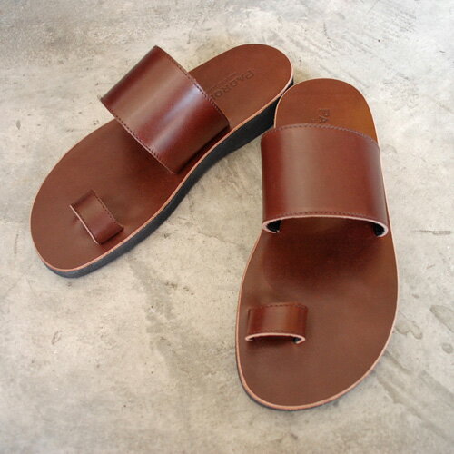 【ポイント10倍】 【サイズ交換初回片道送料無料】 PADRONE(パドローネ) PU5359-3203-17B STRAP SANDAL / DIEGO ストラップサンダル D.BROWN ダークブラウン 革靴 メンズ　ギフト