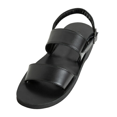 【ポイント10倍】 PADRONE(パドローネ) PU5359-3202-17B BACK STRAP SANDALS / LUCA バックストラップサンダル BLACK ブラック 革靴 メンズ