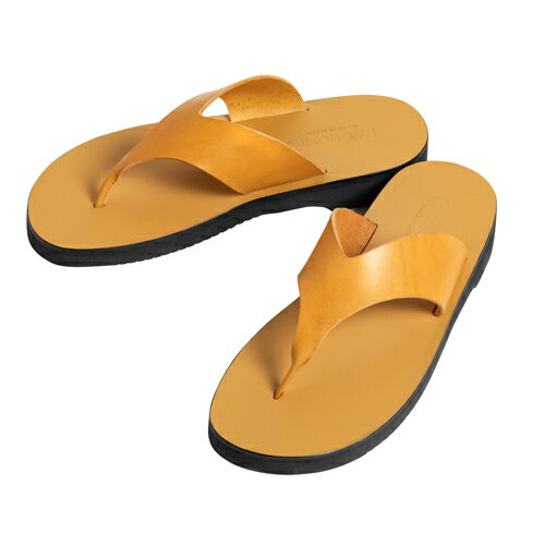  PADRONE(パドローネ) PU2308-3201-21C TONG SANDALS トングサンダル CAMEL キャメル 革靴 メンズ　ギフト