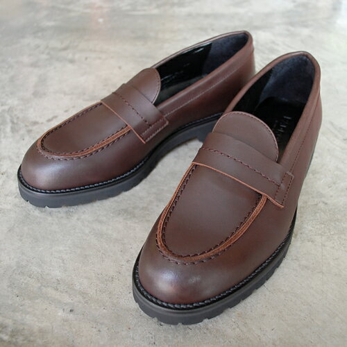 【ポイント10倍】 【サイズ交換初回片道送料無料】PADRONE(パドローネ) LOAFERS (WATER PROOF LEATHER) PU8759-2303-22C D.BROWN ダークブラウン　革靴 日本製 ビジネス　ギフト