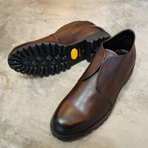   PADRONE パドローネ PU7358-1246-22C INSTEP GORE (WP with VIBRAM) 防水 JERRY D.BROWN ダークブラウン　革靴 日本製 ビジネス　ギフト
