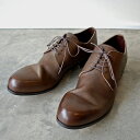 【ポイント10倍】 【サイズ交換初回片道送料無料】 PADRONE パドローネ メンズ DERBY PLAIN TOE SHOES / JACK ジャック DEEP BROWN ディープブラウン PU7358-2001-23A ダービープレーントゥ 革靴 日本製 ビジネス　ギフト