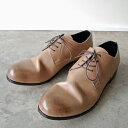 【ポイント10倍】 【サイズ交換初回片道送料無料】 PADRONE パドローネ メンズ DERBY PLAIN TOE SHOES / JACK ジャック AS...