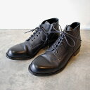 【ポイント10倍】 【サイズ交換初回片道送料無料】 PADRONE パドローネ メンズ 　CHUKKA BOOTS with SIDE ZIP / BAGGIO チャッカブーツ バッジオ BLACK ブラック PU7358-1205-23A 革靴 日本製 ビジネス　ギフト