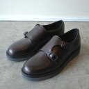 【ポイント10倍】 【サイズ交換初回片道送料無料】 PADRONE パドローネ PU8759-2002-23A DOUBLE MONK STRAP SHOES ...