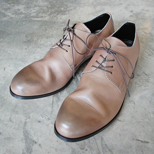   PADRONE パドローネ メンズ DERBY PLAIN TOE SHOES / JACK ジャック ASH GRAY アッシュグレー PU7358-2001-11C ダービープレーントゥ 革靴 日本製 ビジネス　ギフト