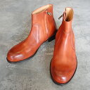  PADRONE パドローネ SIDE ZIP BOOTS / RAUL ラウル CAMEL キャメル PU7358-1118-15A 革靴 日本製 ビジネス メンズ　ギフト