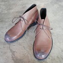 【ポイント10倍】 【サイズ交換初回片道送料無料】 PADRONE パドローネ メンズ CHUCCA BOOTS チャッカブーツ / TERRY テリー ASH...