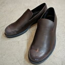 【ポイント10倍】【サイズ交換初回片道送料無料】 PADRONE パドローネ メンズ PU8586-2201-18A SLIP ON SHOES / CIRO チロ D.BROWN ダークブラウン PU8586-2201-18A 革靴 日本製 ビジネス　ギフト