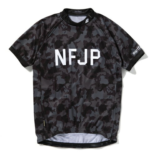 narifuri ナリフリ NF7008 サイクルジャージ スプリット(JP camo)　全2色 (BK,KHA)