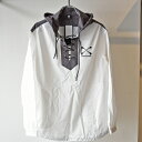 ELDORESO(エルドレッソ) Lace Up Parka(White) E1301023 ホワイト