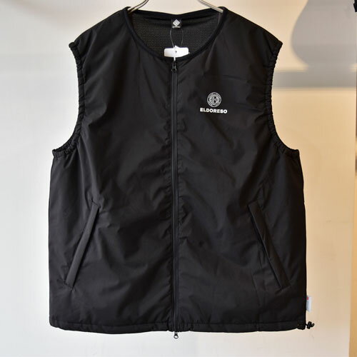 ELDORESO(エルドレッソ) Bekele Vest(Black) E3300423 ブラック ELDORESO(エルドレッソ) Bekele Vest(Black) E3300423 ブラック