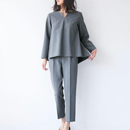 MICA&DEAL (マイカアンドディール) バックティアードセットアップ GRAY グレー 0123304225 卒業式 入学式 卒園式