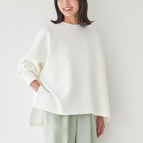 MICA&DEAL (マイカアンドディール) ラグランサイドスリットプルオーバー OFF WHITE オフホワイト 0124109008のサムネイル