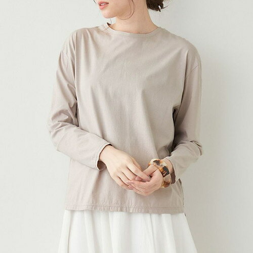 MICA&DEAL (}CJAhfB[) x[VbNOT-shirt BEIGE x[W M00E032CU