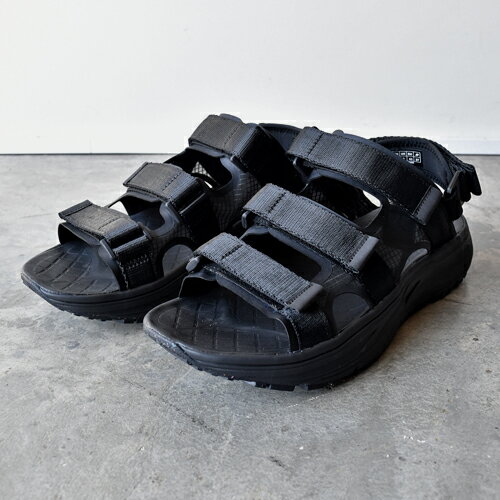 rig footwear (リグ フットウェア) kuvaa2.0 (RG0025) BLACK ブラック リカバリーサンダル リカバリーシューズ