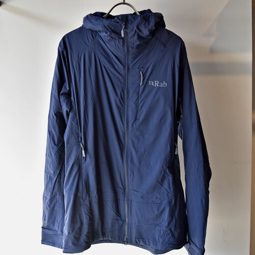 Rab(ラブ) VR (Vapour-Rise) Summit Jacket / Deep Ink QVR-84 撥水　防寒　軽量