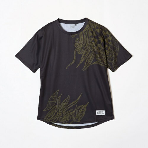 【JINGER】ユニセックス　ルーズフィットドルマンTシャツ【J-1047/BLK】