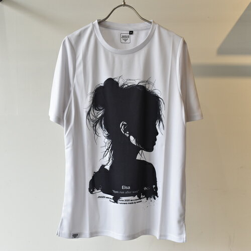 【JINGER】ユニセックス　ランニングTシャツ【J-1041/WHT】