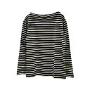 LENO(リノ) BASQUE SHIRT バスクシャツ BLACK BORDER ブラックボーダー H2302-CS002