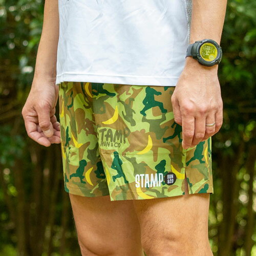 Rakuten - STAMP RUN＆CO スタンプ STAMP 3 POCKET SHORTS (BANANA RUNNER CAMO)