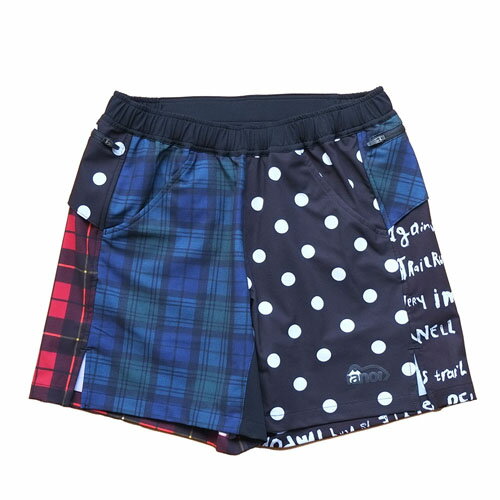 ranor (ラナー) TD CRAZY MIDDLE SHORTS(BW×DOT)