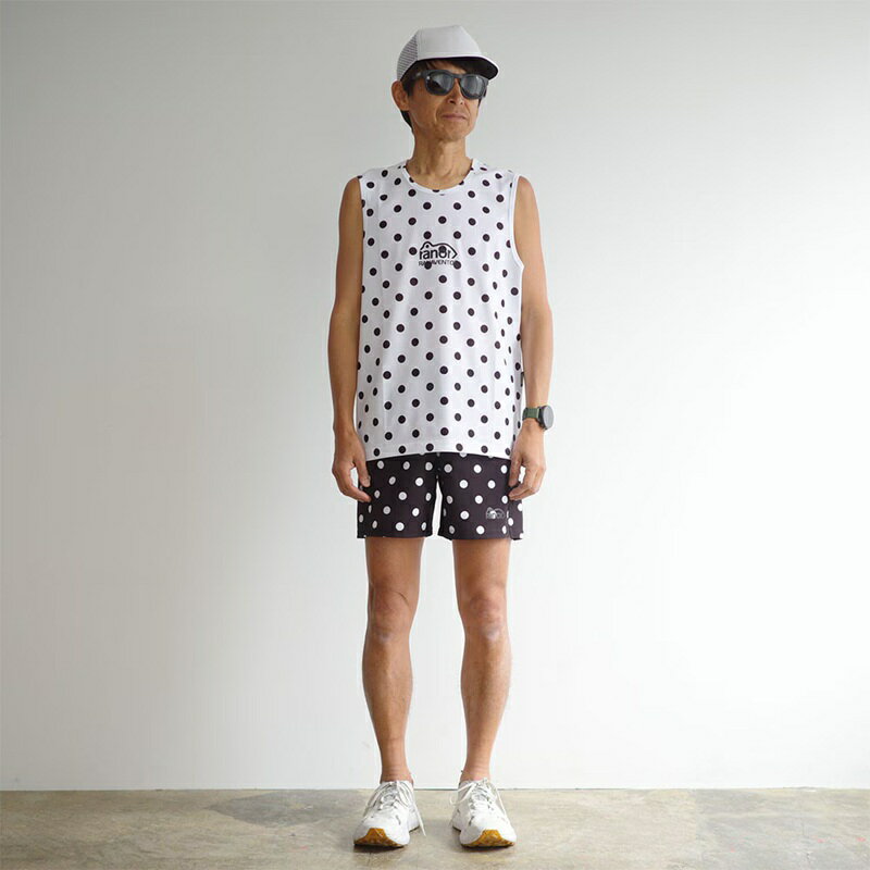 ranor (ラナー)DOT NOSLEEVE/WHITE