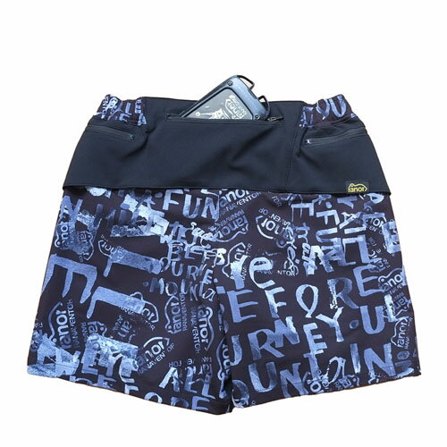 ranor (ラナー) MO MIXCHER MIDDLE SHORTS(BLACK)