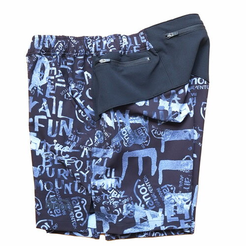 ranor (ラナー) MO MIXCHER MIDDLE SHORTS(BLACK)