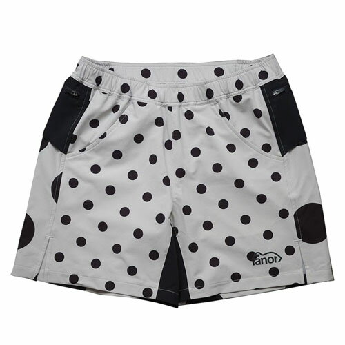 Rakuten - ranor (ラナー)DOT MIDDLE SHORTS/ BEIGE CRAZY