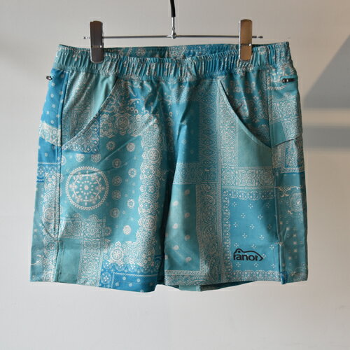 ranor (ラナー) BANDANA MIDDLE SHORTS ターコイズ TQ ranor (ラナー) BANDANA MIDDLE SHORTS ターコイズ TQ