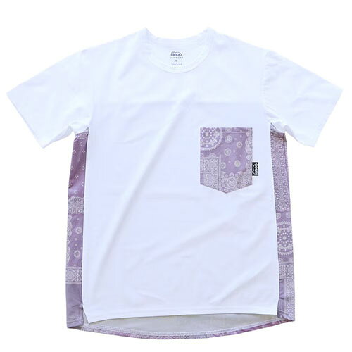 ranor(ラナー) BANDANA T-SHIRT / SAND PURPLE