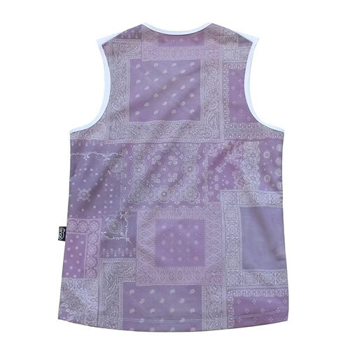 ranor(ラナー) BANDANA NOSLEEVE / SAND PURPLE