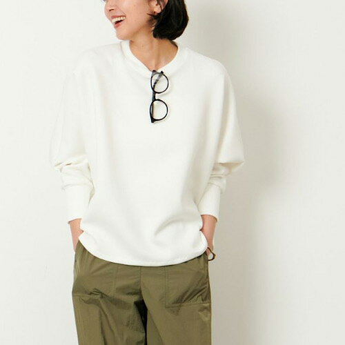 MICA&DEAL (マイカアンドディール) ライトドルマンプルオーバー OFF WHITE オフホワイト 0124309229のサムネイル