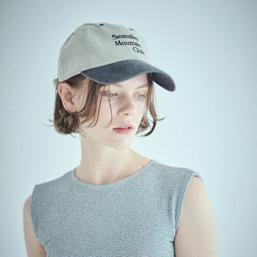 SEA(シー) Seavalley Mountain Club BICOLOR BASEBALL CAP バイカラーベースボールキャップ ONYX オニキス 110706253のサムネイル