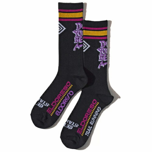 ELDORESO(エルドレッソ) DYB Middle Socks(Black) E7603725