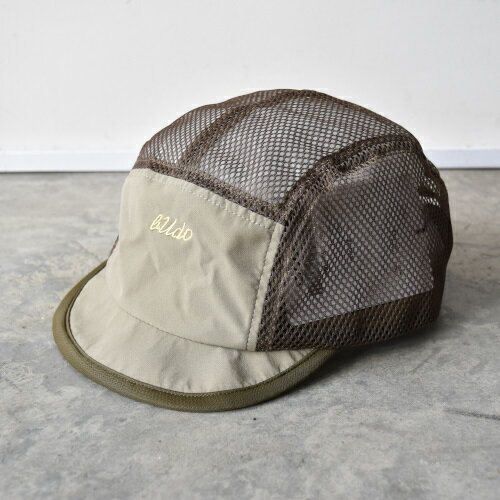 BUDO(ブドー) short brim Aero cap / Olive Beige