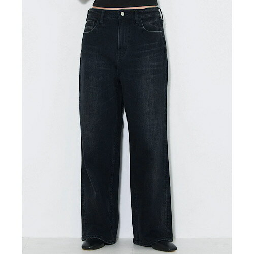 Rakuten - Healthy denim(ヘルシーデニム) Pink Pepper ストレートデニム Deep Black Used H88230503dbk