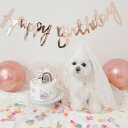 【4~9日以内に発送予定】【全2色】犬用 猫用 誕生日 ウェディングドレス 小型犬 中型犬 パーディーセット チュール ハッピーバースデー 帽子 キラキラ 蝶々...