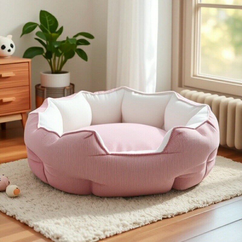 Rakuten - 【冬用 保温】ペットベッド 猫ベッド 犬ベッド 防寒 あったか クッション 猫 犬 ソファベッド 四季通用