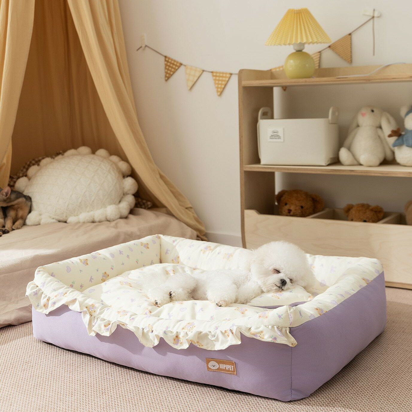 猫 ベッド ペットベッド 洗える 暖かい かわいい おしゃれ クッション 新作 犬ベッド 猫ベッド プリン..