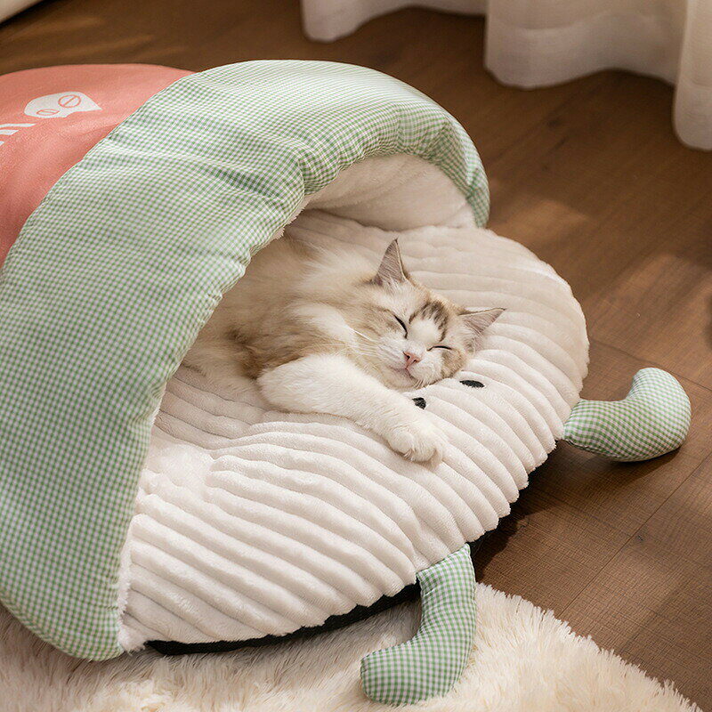 ペットベッド 犬 猫 ベッド 冬 マット ペット 冬用 秋 小型犬 中型犬 大型犬 寝袋 ...
