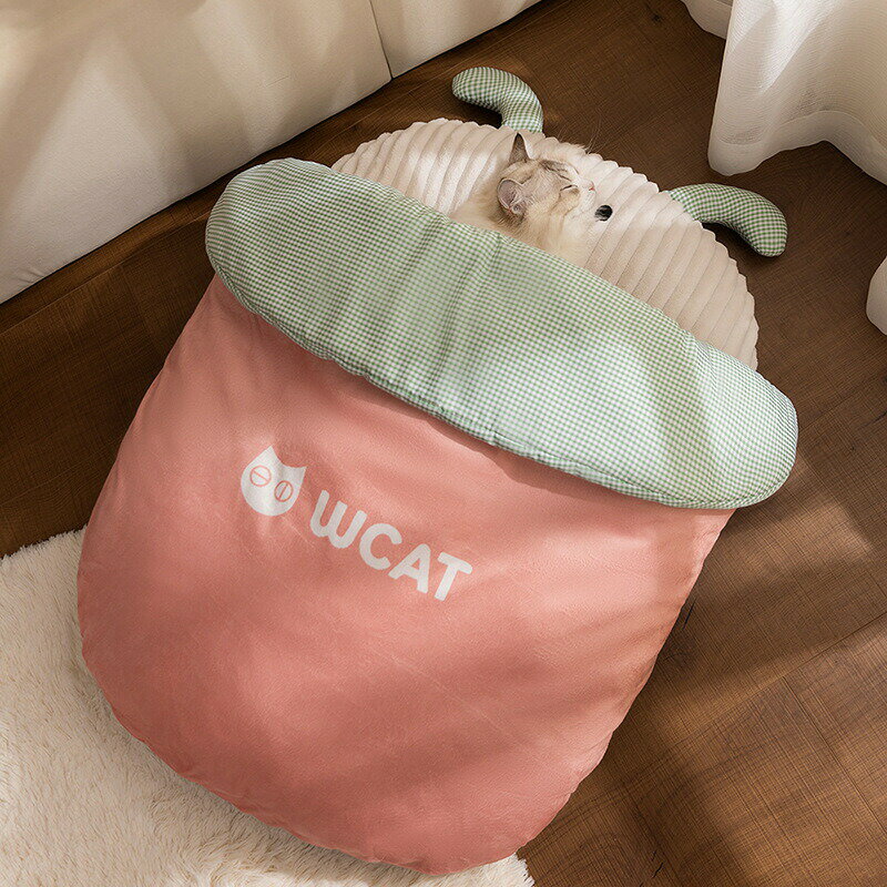 ペットベッド 犬 猫 ベッド 冬 マット ペット 冬用 秋 小型犬 中型犬 大型犬 寝袋 ...