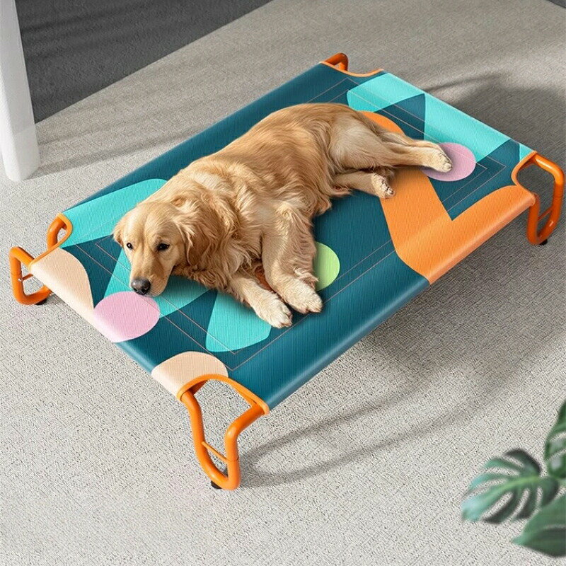 ペット用 ドッグベッド 犬 猫 対応 通年使用 防虫防カビ メッシュ涼席 洗える 折りたたみ式 ペットハウス