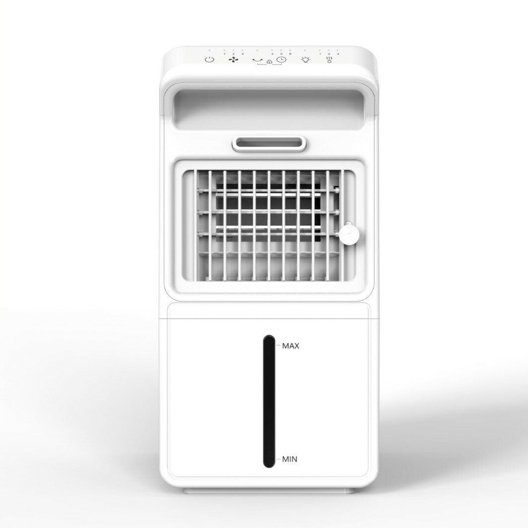小型水冷扇 ペット用 移動式 クーラー 冷風扇 28W 省エネ 卓上 コンパクト 静音 霧発生 水冷式冷却ファン 一人用 冷却 アイスバッグ 氷霧扇 アロマ対応 充電式 犬 猫