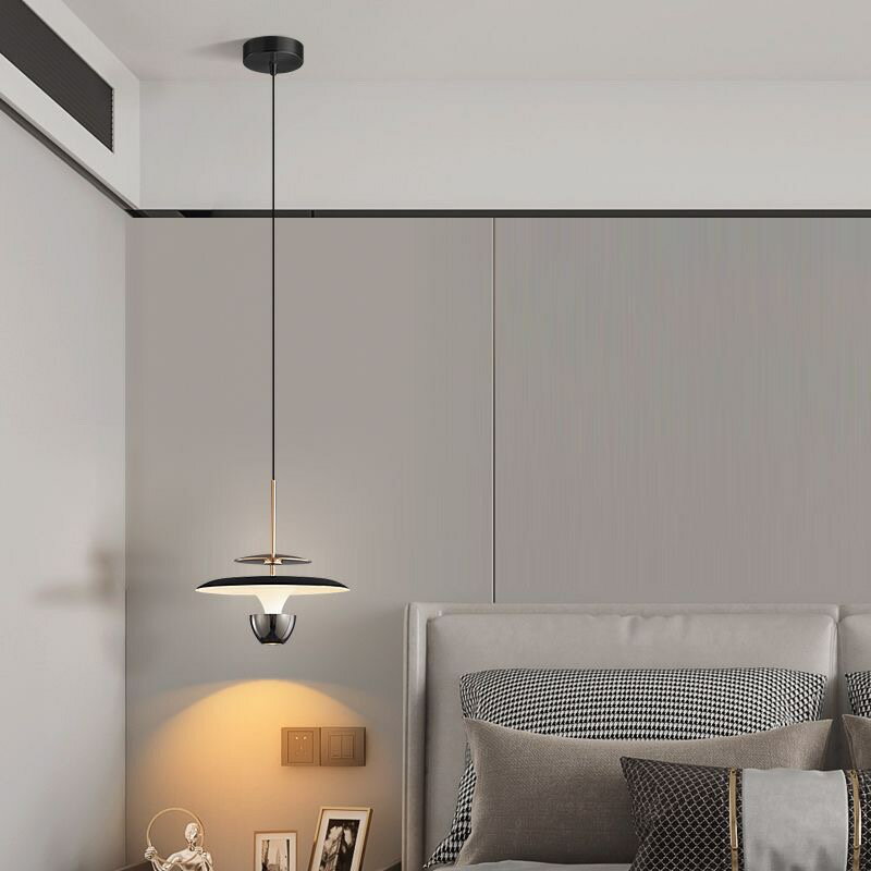 Vaulted Ceiling - ペンダントライト 寝室 ベッドサイド ダイニング 北欧風 和モダン ペンダントライト 寝室照明 リビング照明 ダイニング照明 アート インテリア おしゃれ 北欧 和モダン 調光可能 省スペース 取り付け簡単 引っ掛けシーリング
