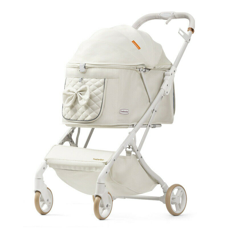 乐天商城 - ペットキャリー 折り畳み式3WAY 機内持ち込み可能 猫/小型犬用 超軽量3.2kg ワンタッチ収納 防水防臭仕様 保冷ポケット付き ブラック/ベージュ