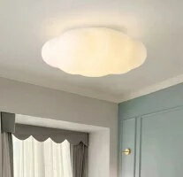 Rakuten - シーリングライト LED 調光調色 クリーム風 おしゃれ 6畳 8畳 10畳 12畳 明るい 雲 子供部屋 シンプル 可愛い 工事不要 電気 照明 照明器具 アクリル LED照明 天井照明 室内照明 クラシック 和室 洋室 幼稚園